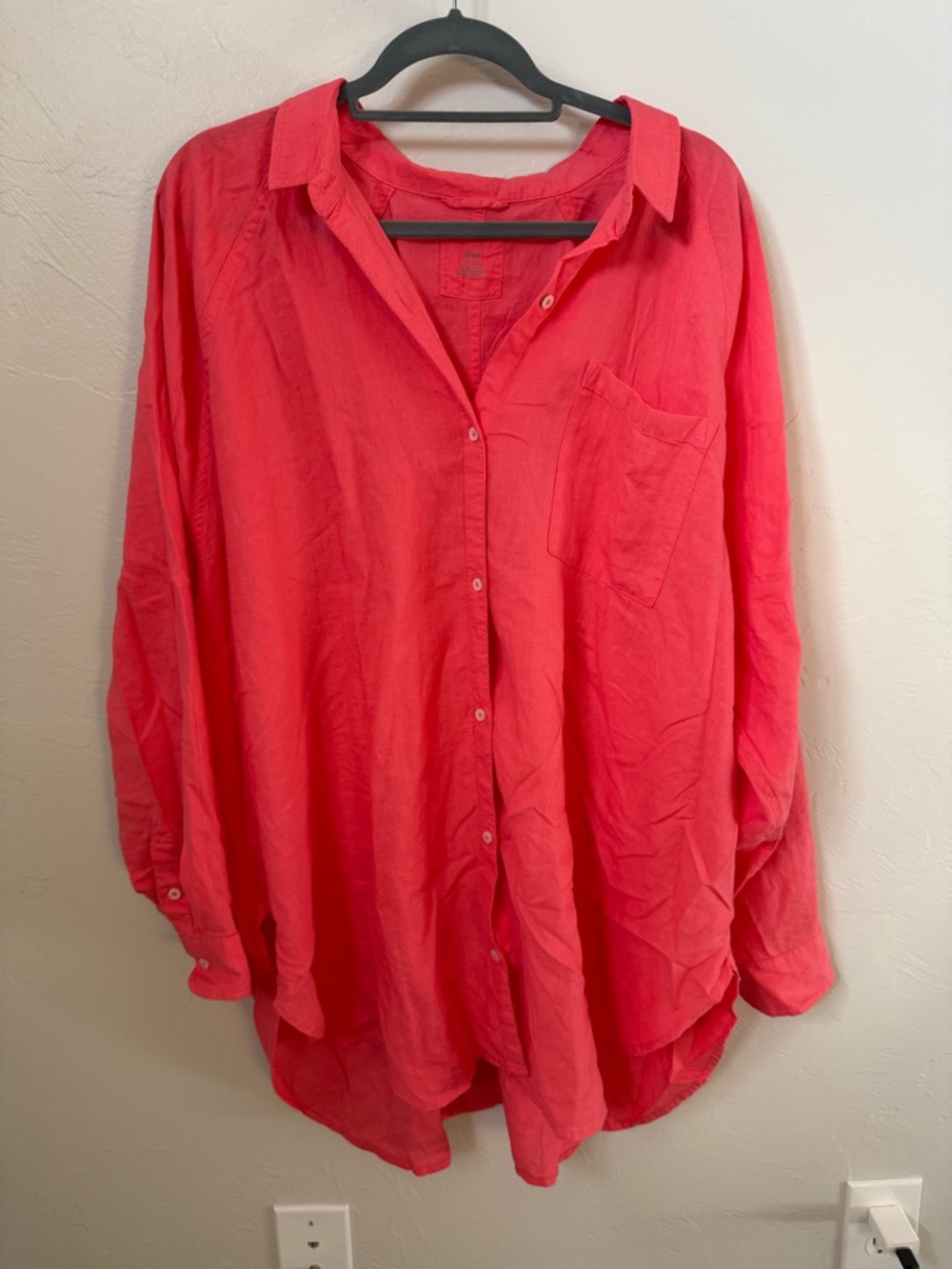Aerie Relaxed Button-Down Shirt Coverup